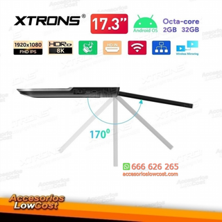 Pantalla Reproductor multimedia para techo de coc