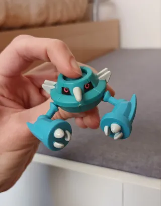 Figuras Pokémon Beldum, Metang y Metagross Hasbro
