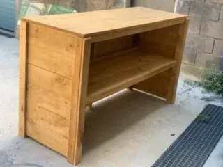 Barra Bar Rústica Madera