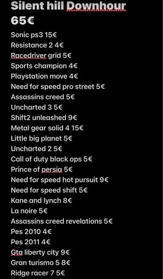 Lote de 56 Juegos PS3 al mejor precio de Wallapop!