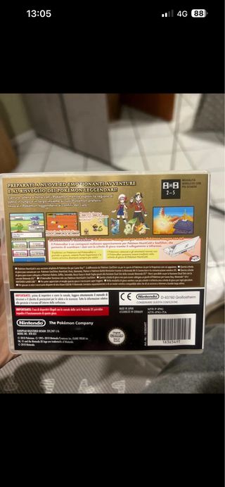 Pokemon Versione Oro HeartGold per Nintendo DS