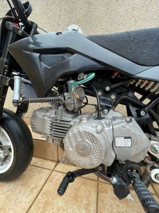 IMR 190cc Motocross Negra y Blanca