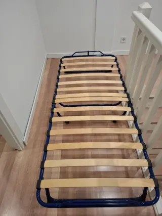 Cama plegable Ikea con colchón