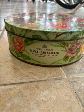 Latas  Decorativas Vintage flores