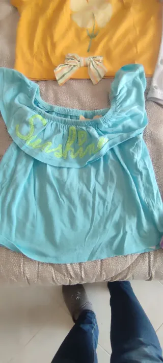 Set 3 pezzi abbigliamento bambina