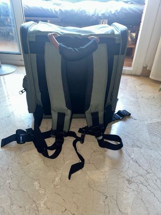 Mochila transportín perro pequeño