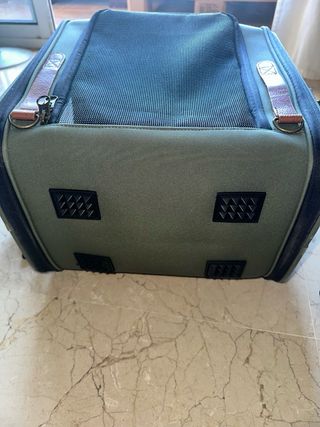 Mochila transportín perro pequeño