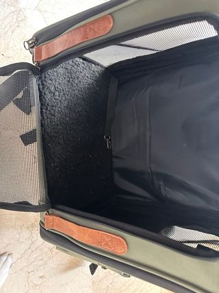 Mochila transportín perro pequeño