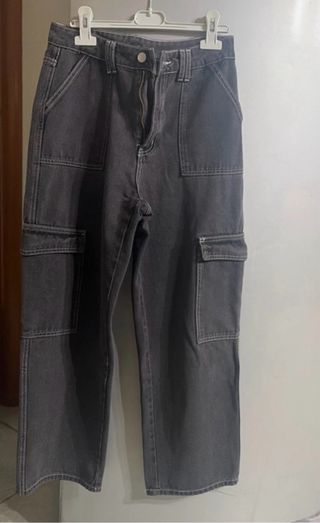 Pantaloni cargo neri