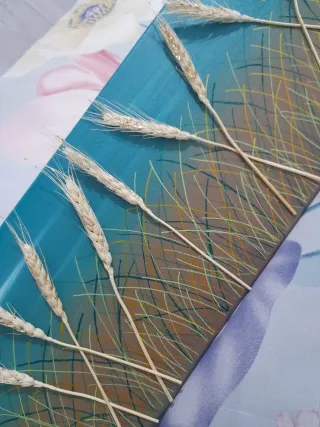 Cuadro Lienzo Primavera con Espigas