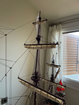 Fragata francesa - LA MIRAGE - siglo XVII. Firmada