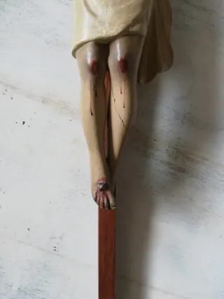 Cruz de Jesús de madera