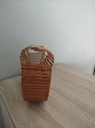 Bolso Cesta Bambú.