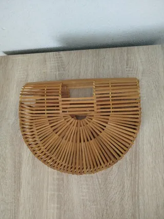 Bolso Cesta Bambú.