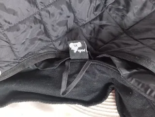 Chaqueta motera ROAD negra y roja
