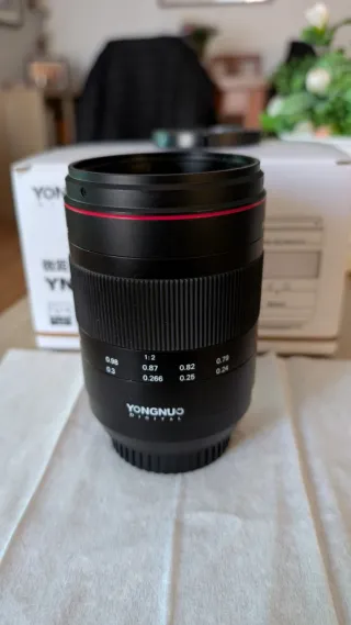 Objetivo Yongnuo YN60mm F2 MF Macro