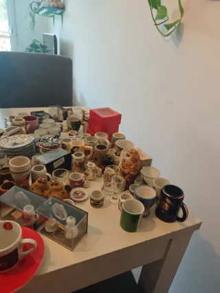 Collezione Mini Tazze, Piatti e Teiere