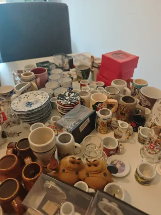 Collezione Mini Tazze, Piatti e Teiere