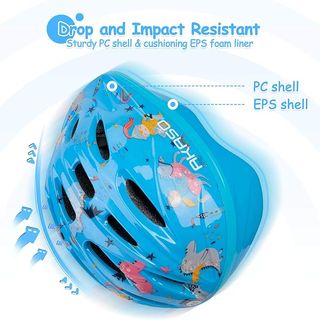 Casco Infantil AKASO Azul Caballeros