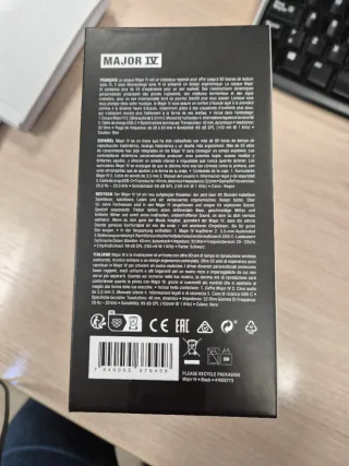 Marshall Major IV Auriculares Bluetooth Negro