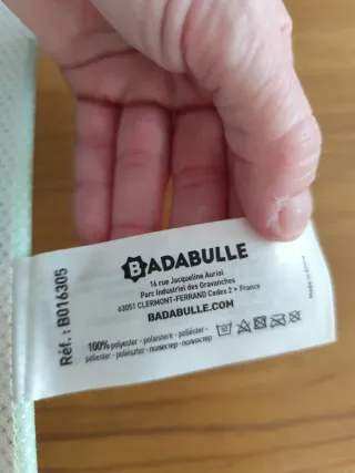 Hamaca para baño de bebé Badabulle