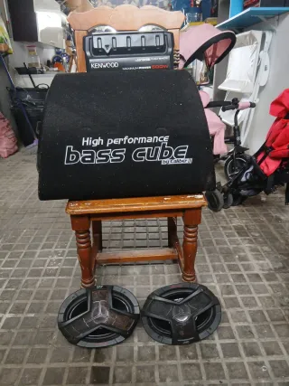 Bombo Kenwood + Altavoces JVC