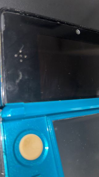 Nintendo 3DS Azul + Cargador + targeta juegos