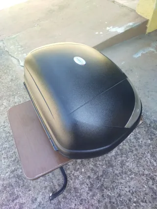 Baúl Top Case Kappa 46L Negro + Parrilla sujeción