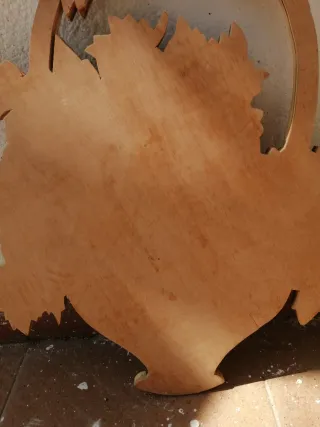 Cesta Decoración de pared  Madera Relieve Frutas