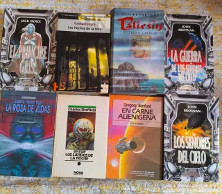 Lote de libros de ciencia ficción