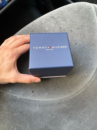 Reloj Tommy Hilfiger Plata y Blanco