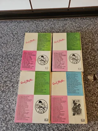 Pack 4 libros de la saga Juvenil Los Cinco