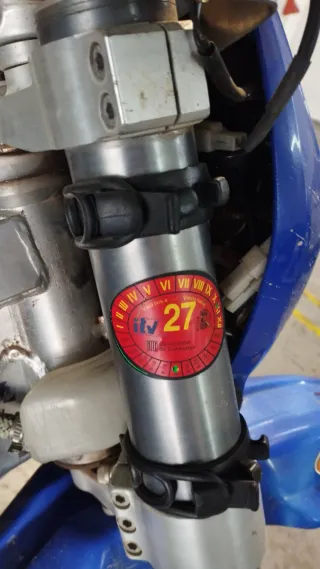 Gas Gas 250 EC Enduro Moto Azul