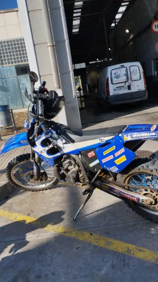Gas Gas 250 EC Enduro Moto Azul