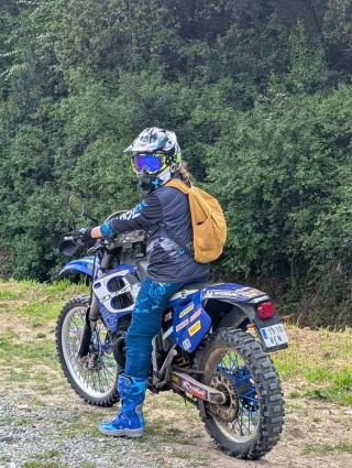 Gas Gas 250 EC Enduro Moto Azul