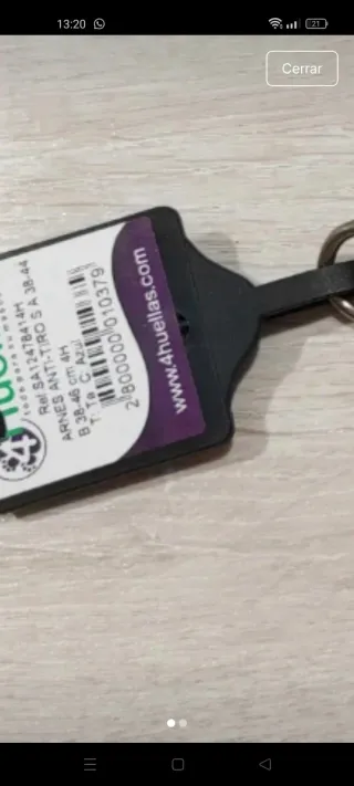 Arnés antitirones Talla S