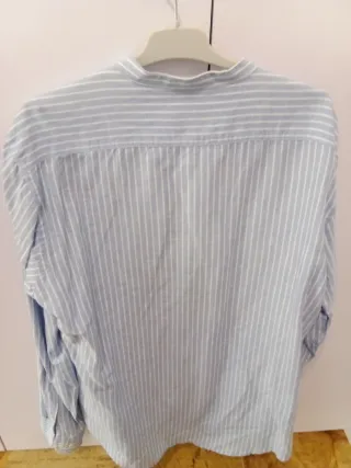 Camisa Sfera cuello mao rayas L