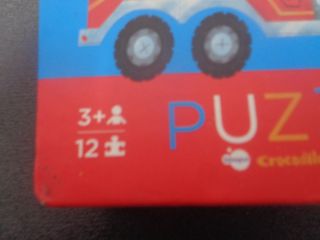 Puzzle Camión de Bomberos Crocodile Creek