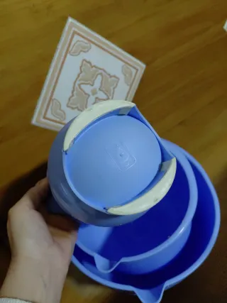 Juego de 3 Tazas Medidoras Azules