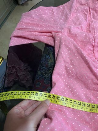 Traje Flamenca Rosa Volantes