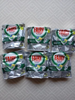 Pastillas lavavajillas Fairy Platinum
