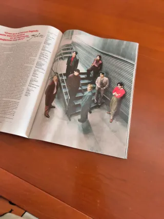 Revista GQ con artículo de BTS