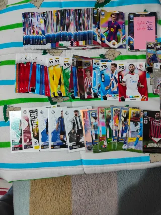 Lote cromos fútbol varias colecciones.