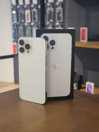 IPHONE 13 PRO MAX 256GB PLATA BAT. 100%