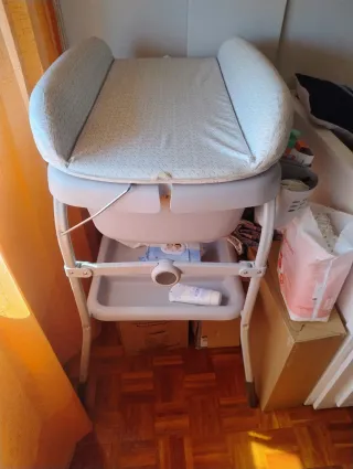 Cambiador y bañera bebé 2 en 1