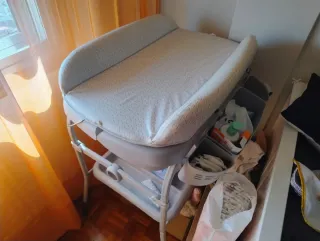 Cambiador y bañera bebé 2 en 1