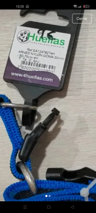 Arnés para mascotas Talla M