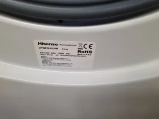 Lavadora Hisense con vapor 7kg