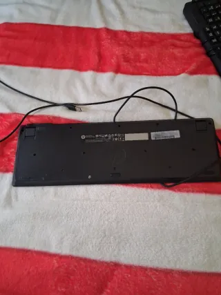 Tastiera USB nera con lettore di schede