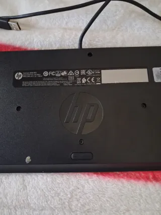 Tastiera USB nera con lettore di schede